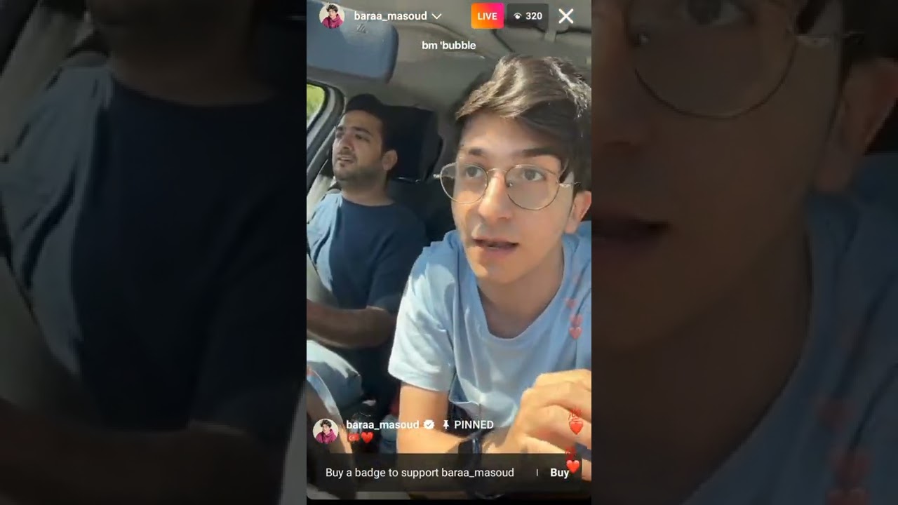 Instagram Live Baraa Masoud di Turkey Terbaruu