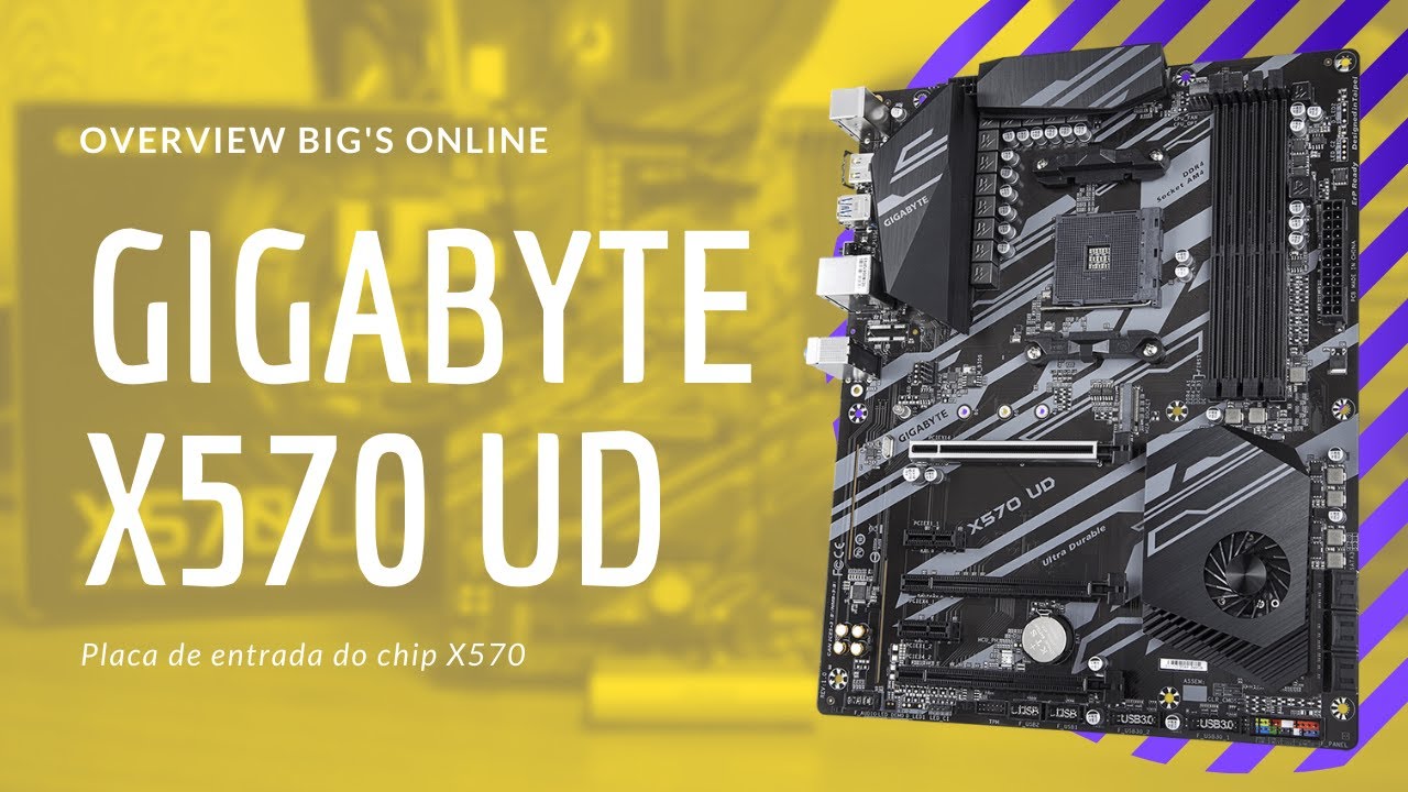 PCI-e 4.0 CUSTO BENEFÍCIO com essa placa - Gigabyte X570 UD [PT-BR]