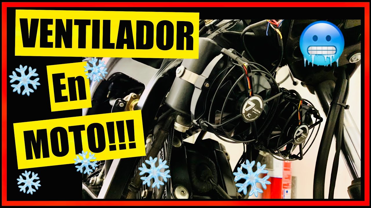 ☀️🔥ENFRIAR MOTO Instalar VENTILADOR Hyosung 125GT