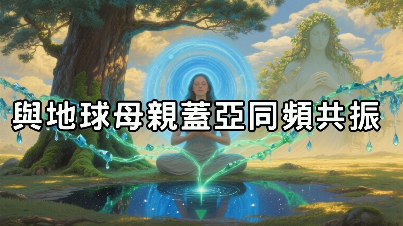 只聽一次就感動落淚｜地球母親蓋亞的愛與藍色光芒溫柔地釋放阻塞能量並調整內在聲音｜741Hz頻率療癒｜空靈鋼琴與輕盈長笛聲｜心光饗宴