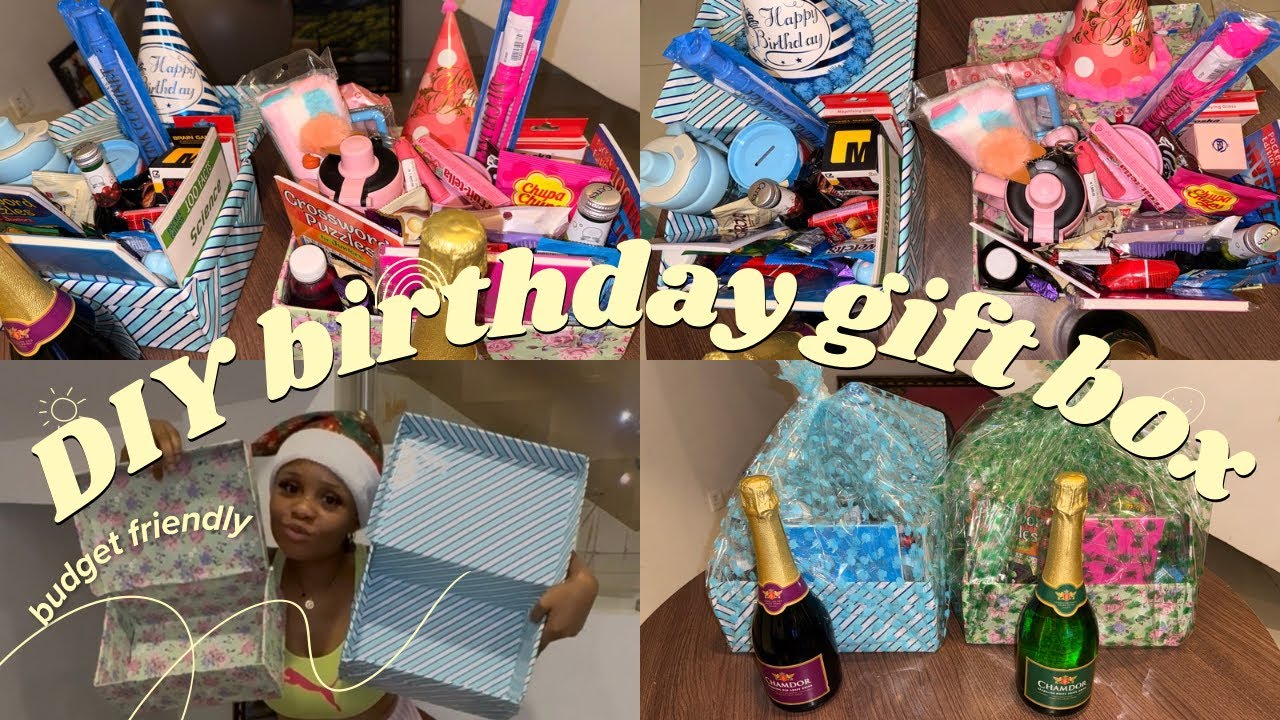 DIY GIFT BOX TUTORIAL — watch me make it step by step 