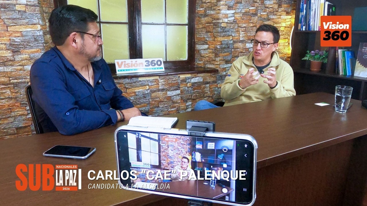 Subnacionales La Paz 2026 - Entrevista con el candidato a la Alcaldía de La Paz, Carlos Cae Palenque