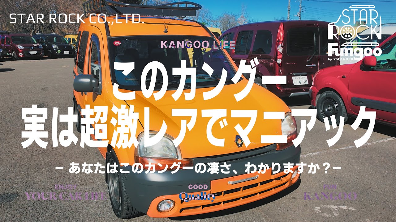 「このカングー 実は超激レアでマニアック」—あなたはこのカングーの凄さ、わかりますか？—