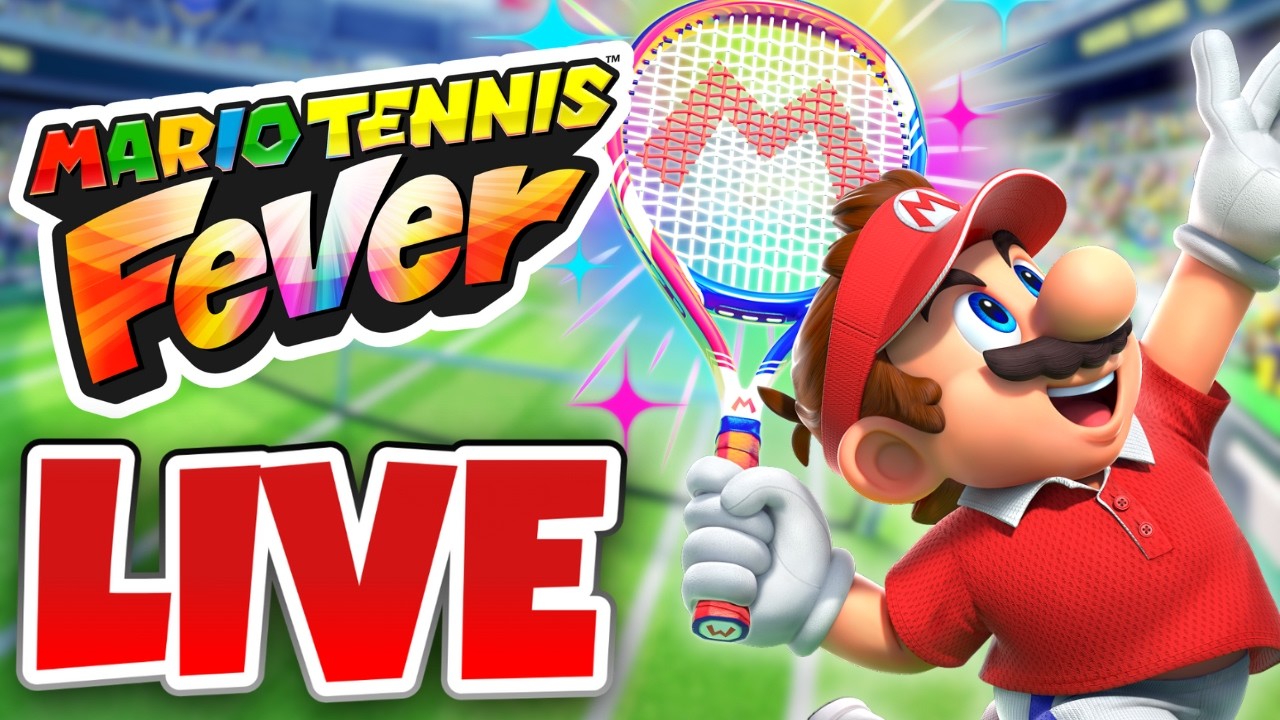 Playing Mario Tennis Fever For The First Time #shorts