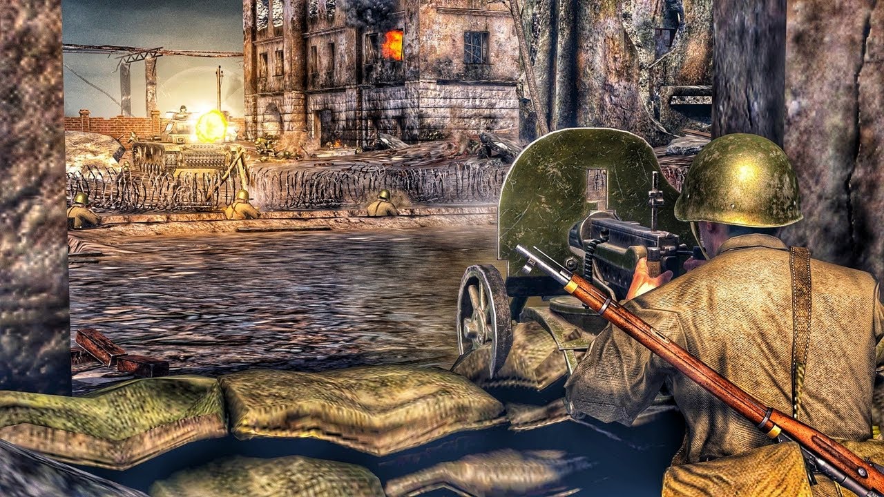HEAVY STREET FIGHTING IN STALINGRAD (1942) - Call to Arms - Gates of Hell: Ostfront