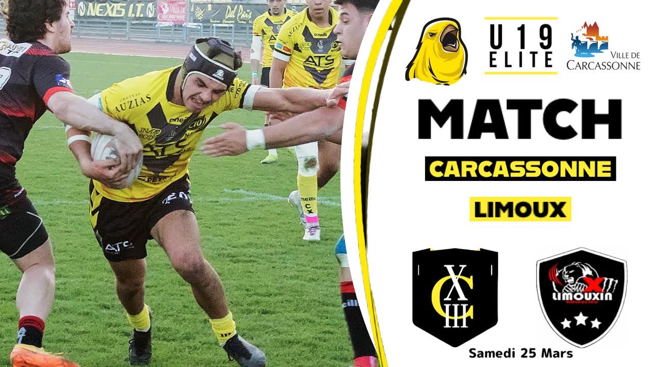 U19 CARCASSONNE XIII VS XIII LIMOUXIN