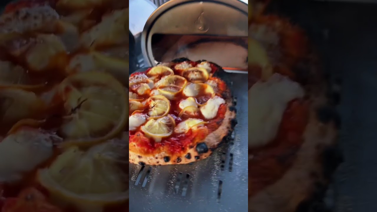 New pizza oven cooked 3 pizzas in 5 minutes - Gozney Roccbox