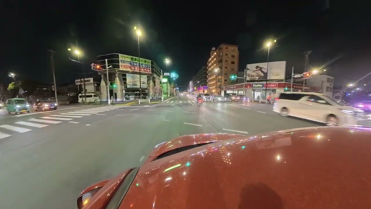 Driving Vlog - Insta360 X5 - 足立新田 ~ 葛西臨海公園