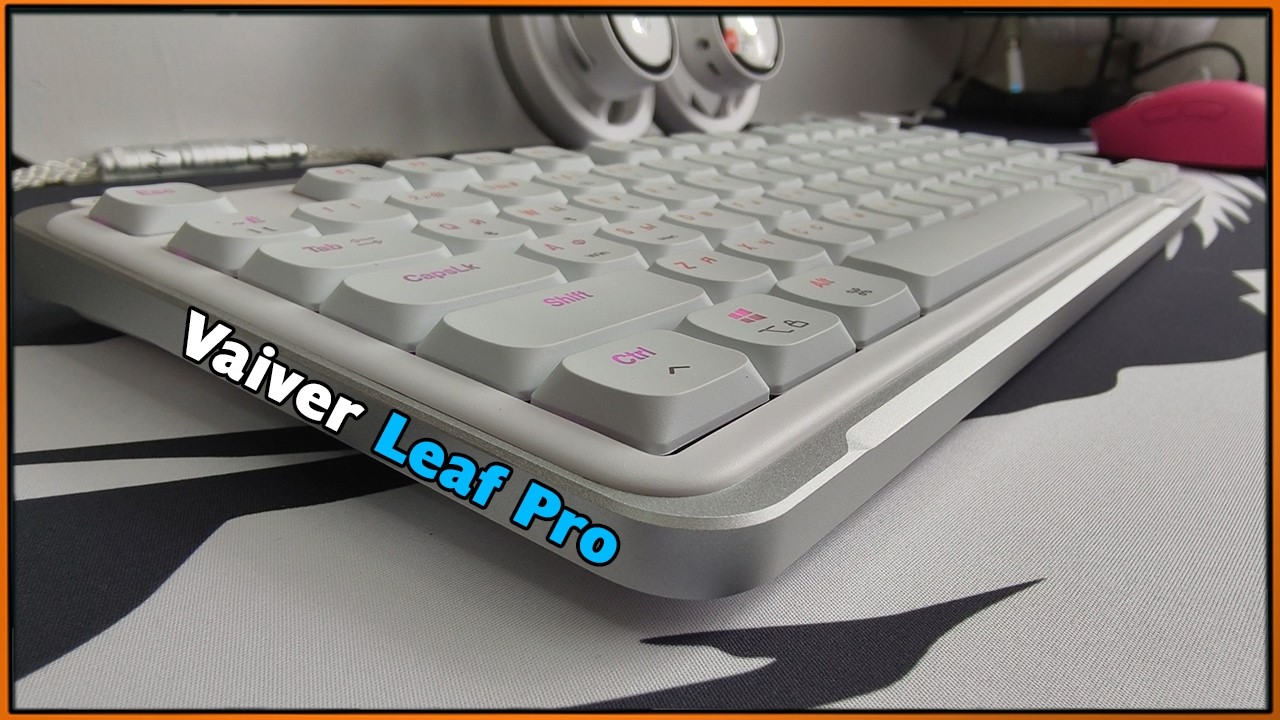 Очень достойная низкопрофильная механика на каилах - Vaiver Leaf Pro #клавиатура #Vaiver