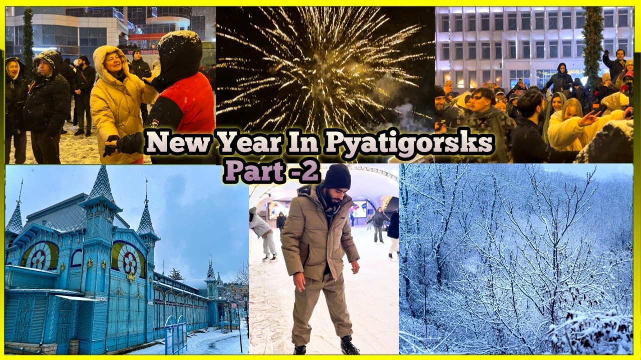 New Years in Pyatigorsks||Part-2|| KBSU|| Nalchik|| Russia #kbsu #kabardinobalkarianstateuniversity