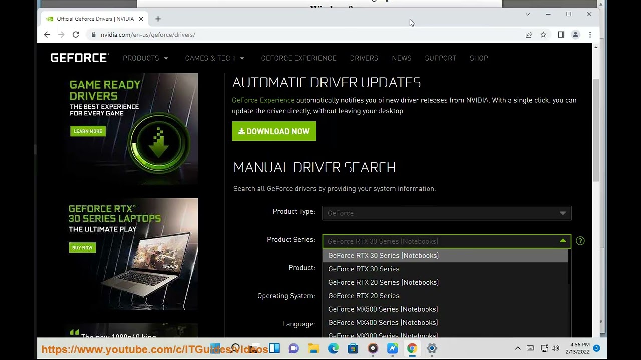 Загрузите драйверы видеокарты NVIDIA GeForce GT 730 для Windows (обновлены 26.03.2023)