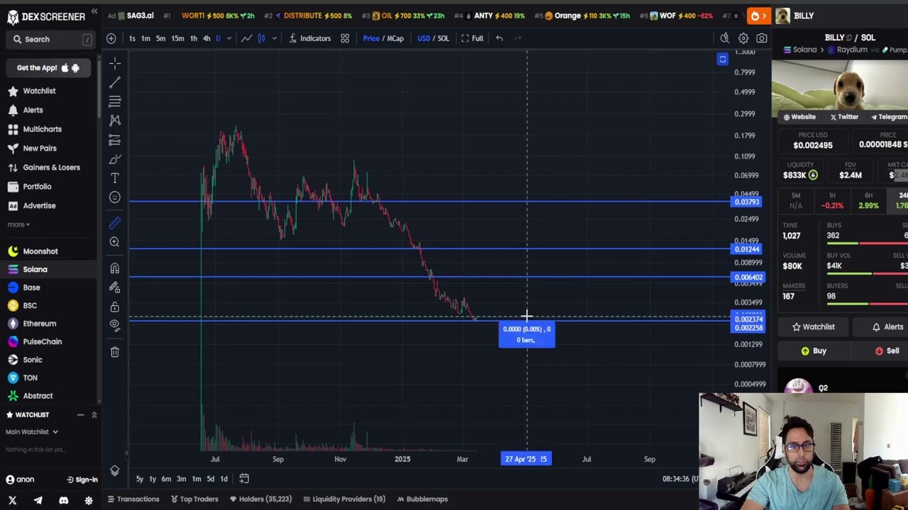 Billy BLLY CRYPTO, PRICE PREDICTION, TARGETS, ANALYSIS AND OPINION TODAY