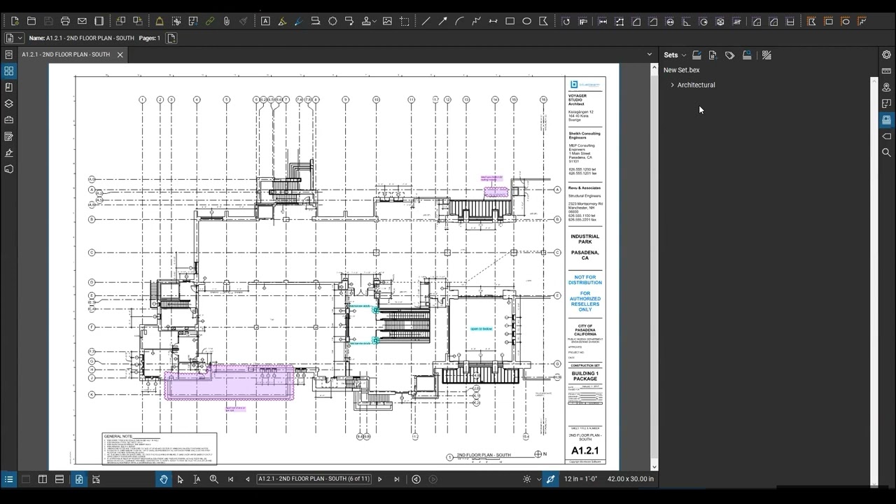 Working with Sets in Bluebeam Revu