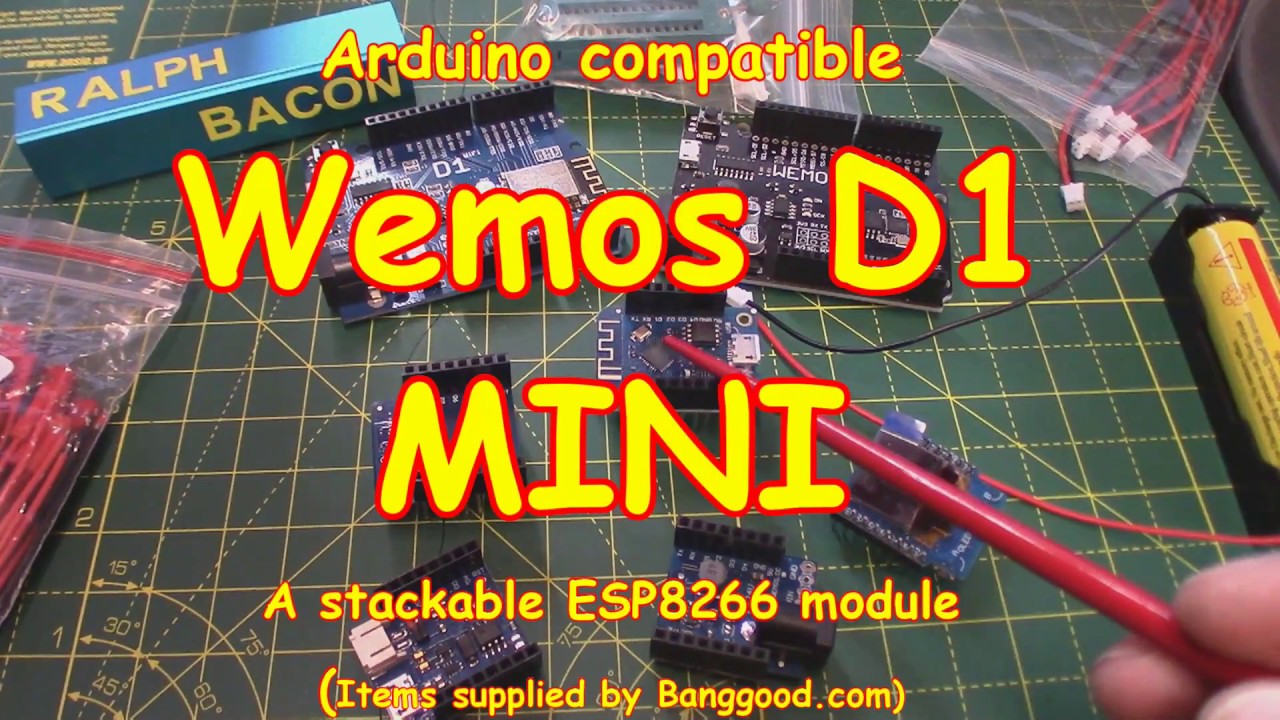 #120 Wemos D1 Mini 👍 Intro (with shields)
