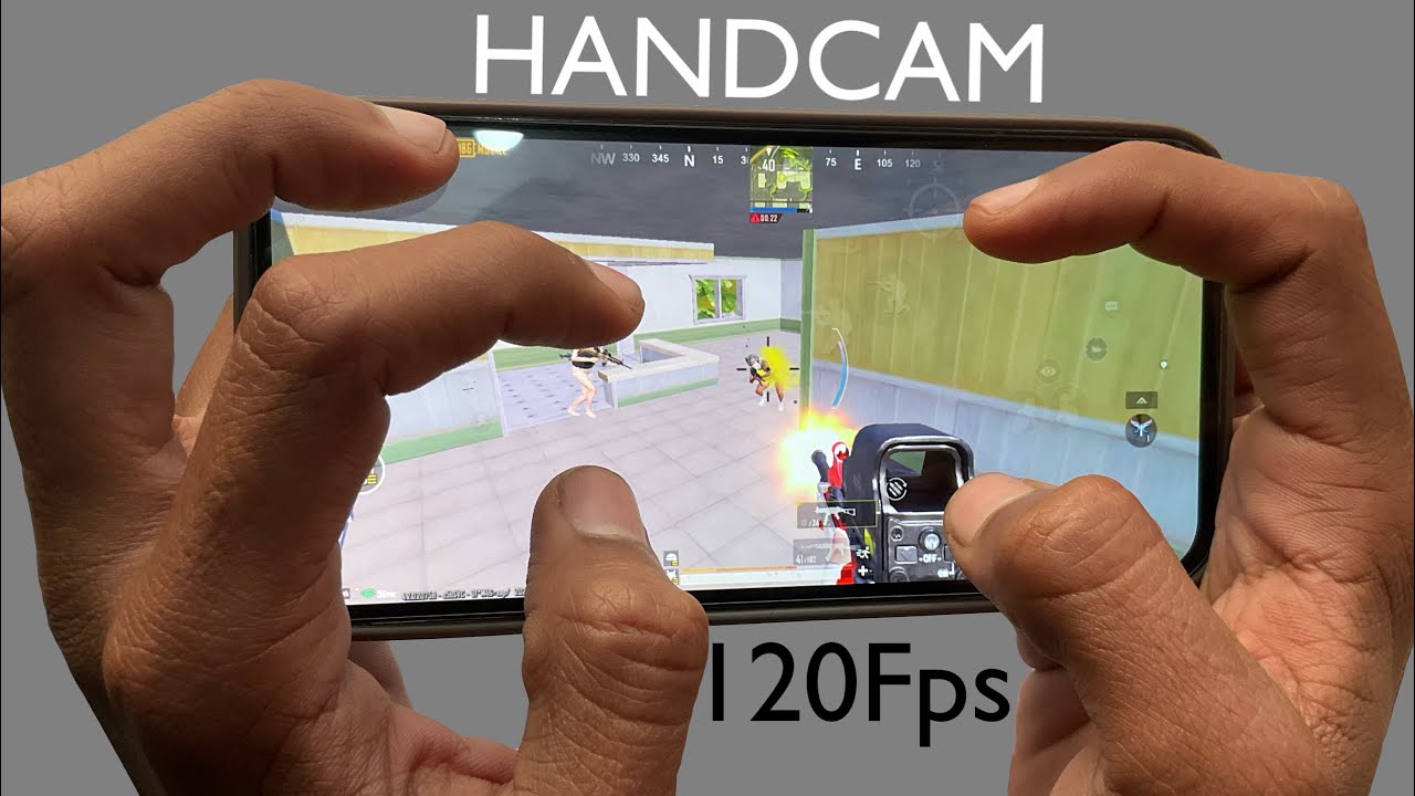 iPhone 13 Pro 120Fps Handcam Smooth GamePlay Test in PubgMobile