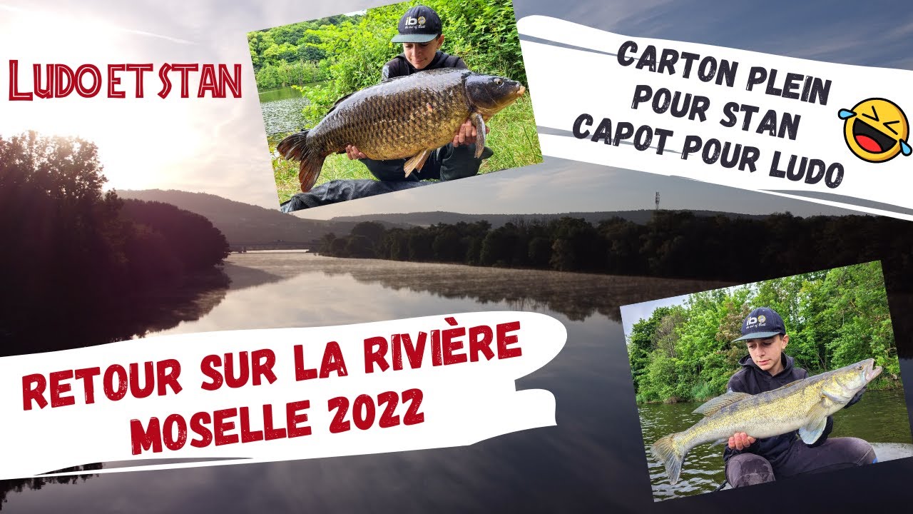 L et S Fishing // Retour sur la rivière Moselle : Grosse carpe et grosse surprise pour Stan.