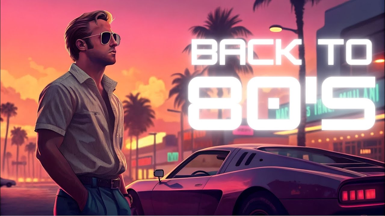 Synthwave Night Drive 2025 | Chill & Focus Mix in Retro Style