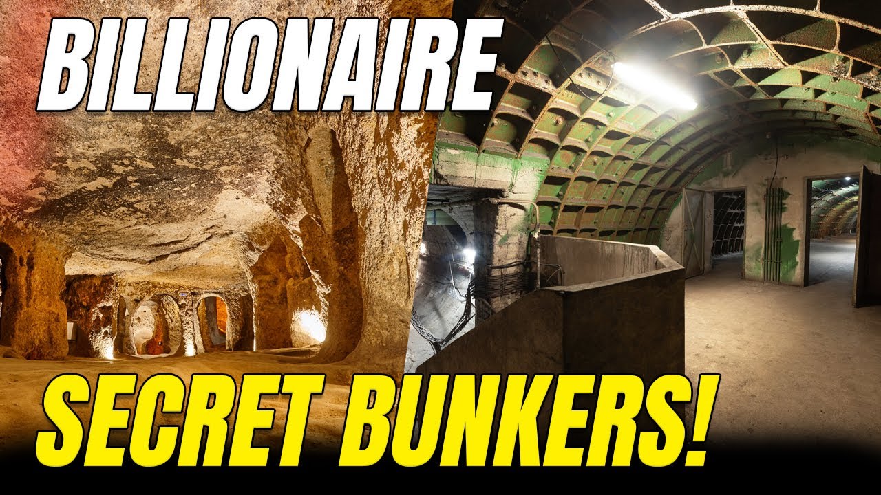 Top 10 Secret Luxury Bunkers Owned by Billionaires | Underground Palaces of the Rich