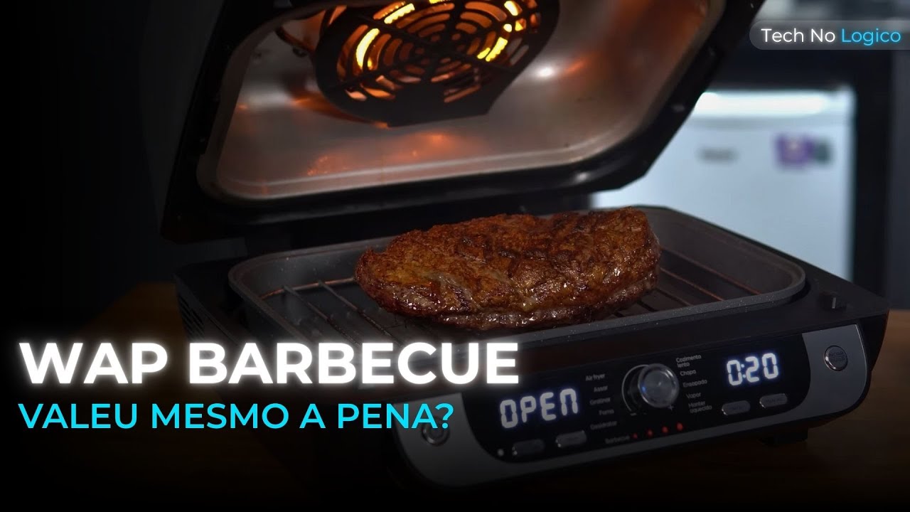 Air Fryer que FAZ CHURRASCO? Testei a WAP Barbecue e o resultado...