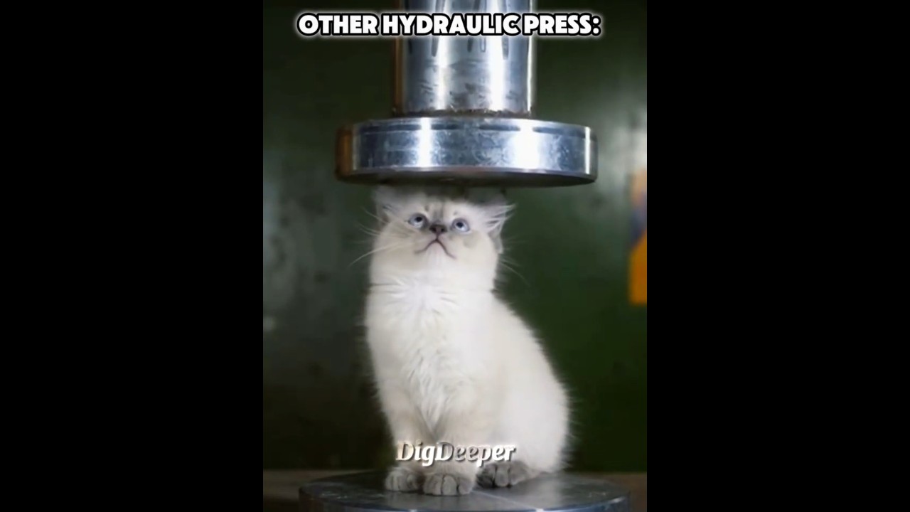 The Most Expensive Hydraulic Press Ever!