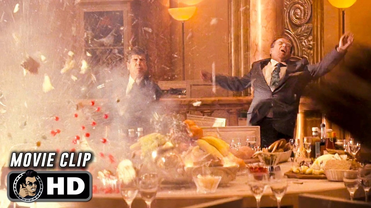 Helicopter Attack Scene | THE GODFATHER PART III (1990) Movie CLIP HD