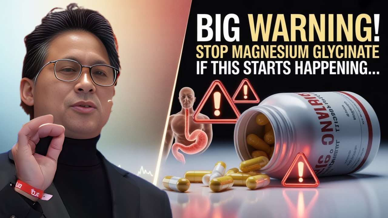 Big Warning! STOP Taking Magnesium Glycinate If This Starts Happening to You | Dr. William Li