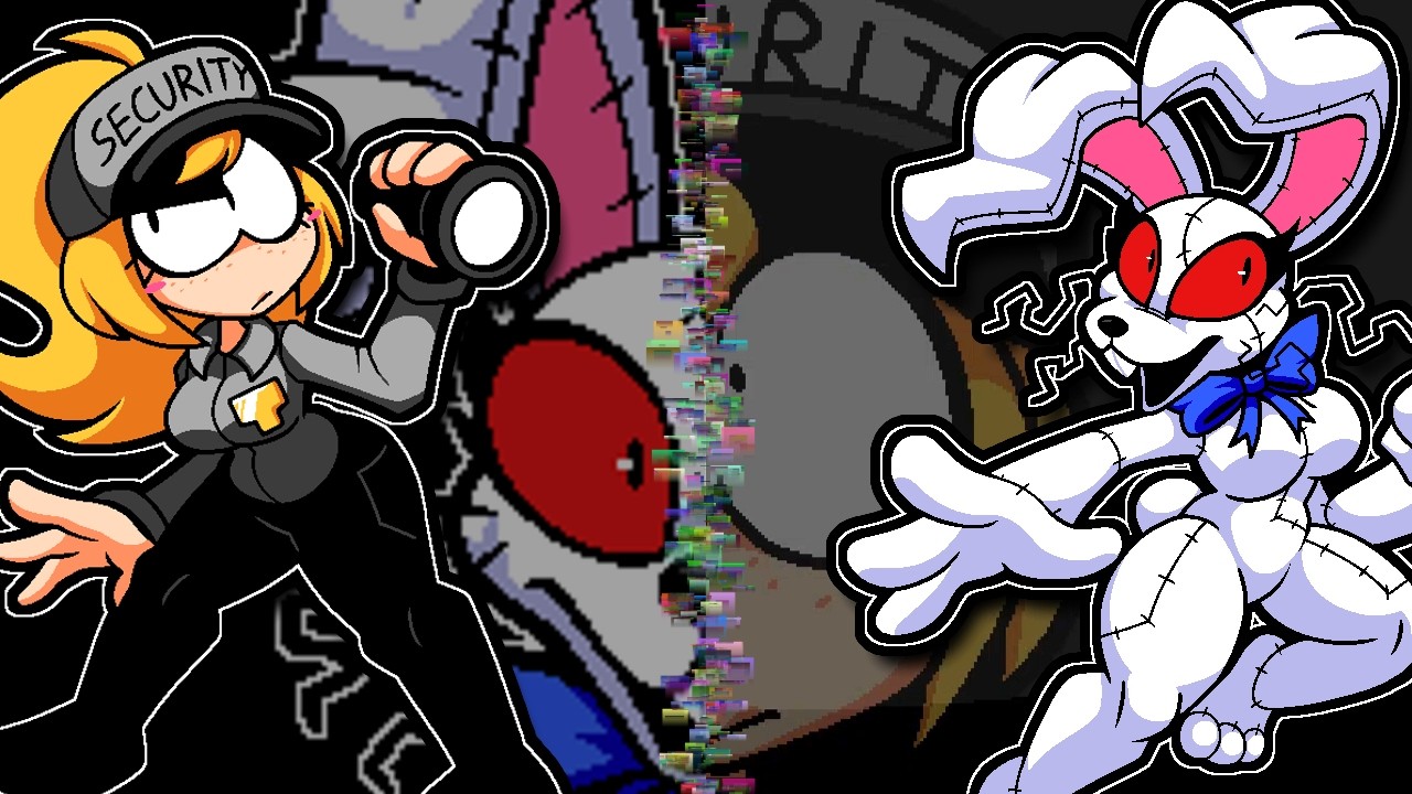 VANESSA DOWN THE RABBIT HOLE... | FNAF Five Nights At Frickbear's 3 Vanessa Route Nights 1, 2, & 3