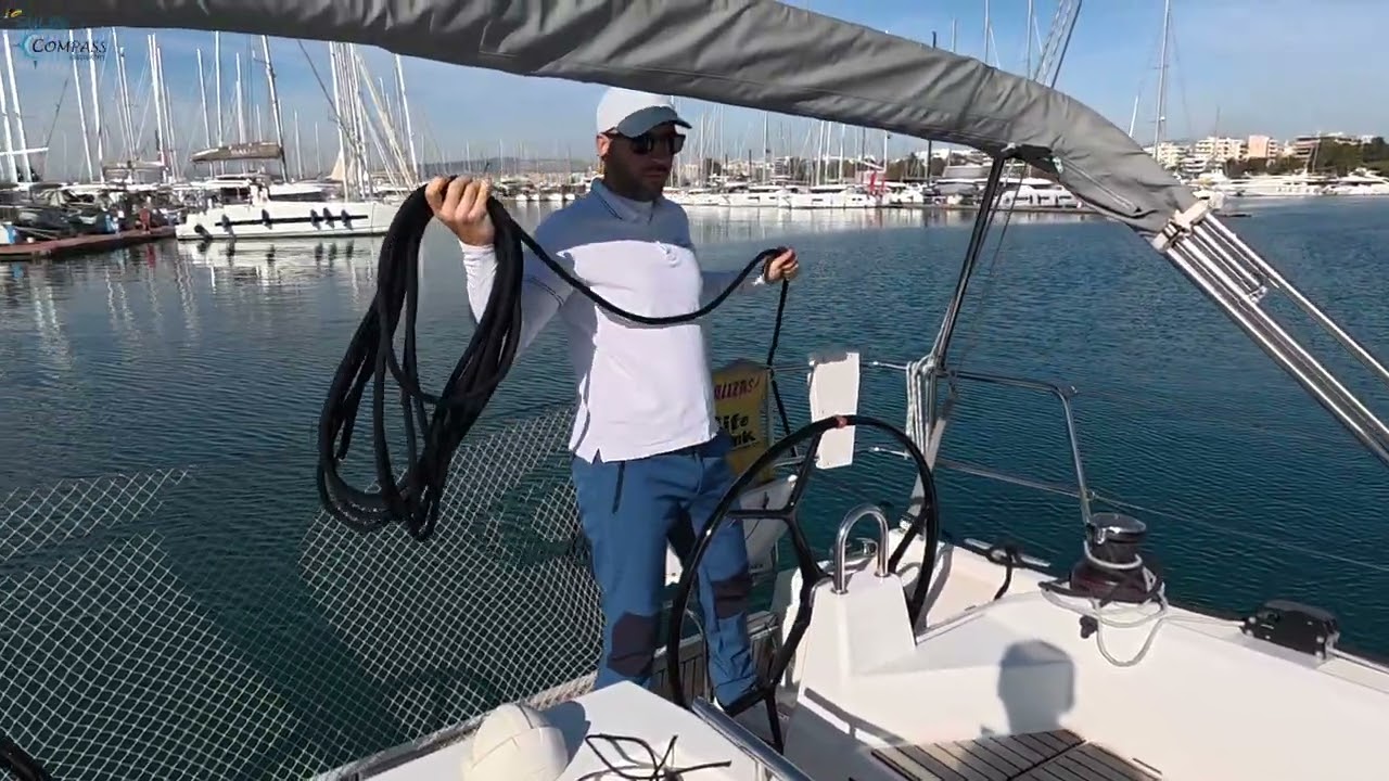 Preparation Mooring lines
