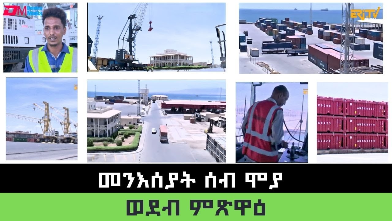 መንእሰያት ሰብ ሞያ ኣብ በዓል መዚ ወደብ ምጽዋዕ - ማእገር | Professional young port operators in Massawa | ERi-TV