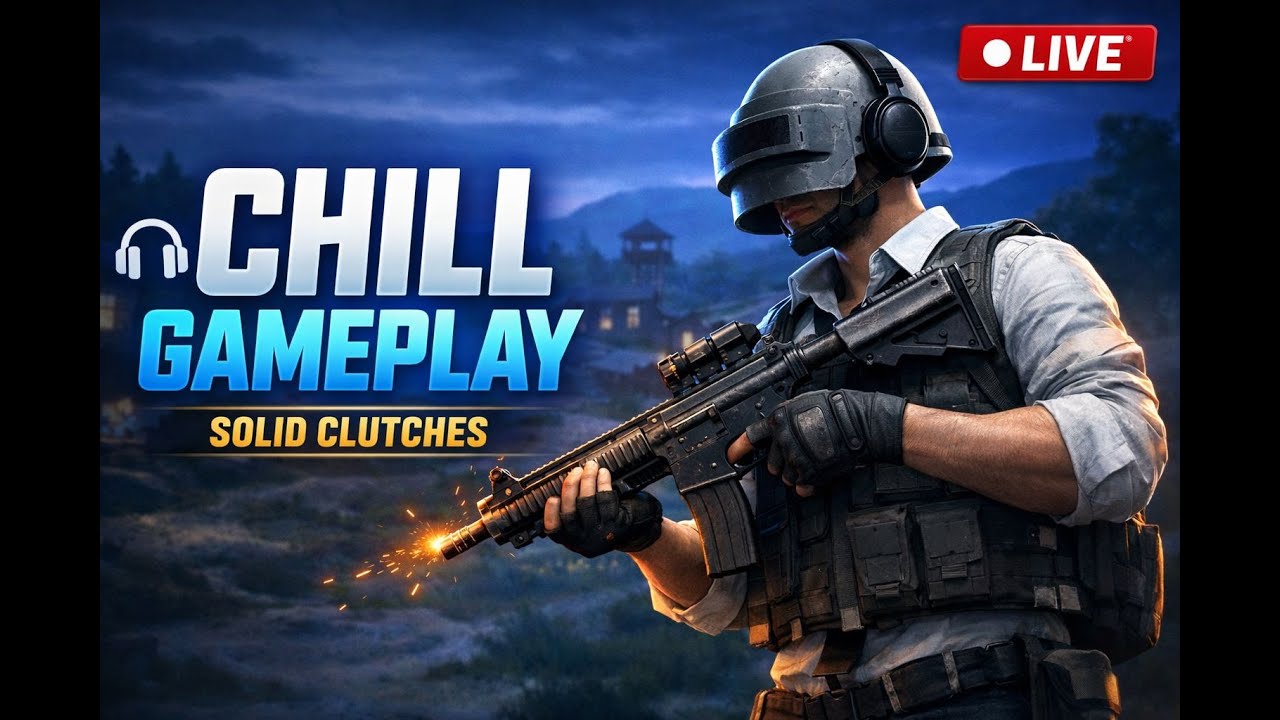 Chill Gameplay, Solid Clutches | BGMI Live