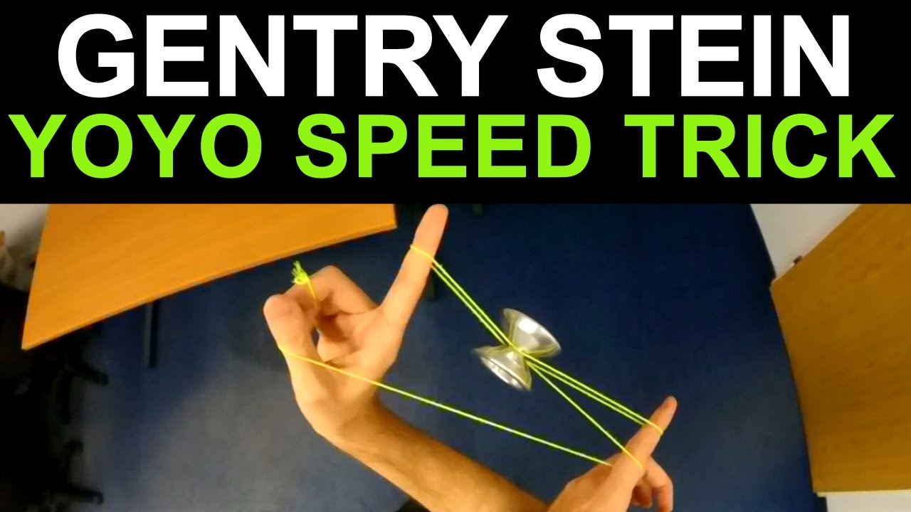 Gentry Stein tutorial - speed combo yoyo trick
