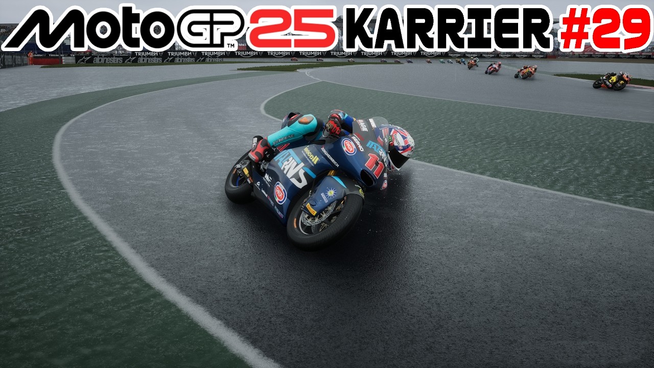 Kezd beválni a fejlesztés a motoron! Motogp 25 Karrier Angol Nagydíj