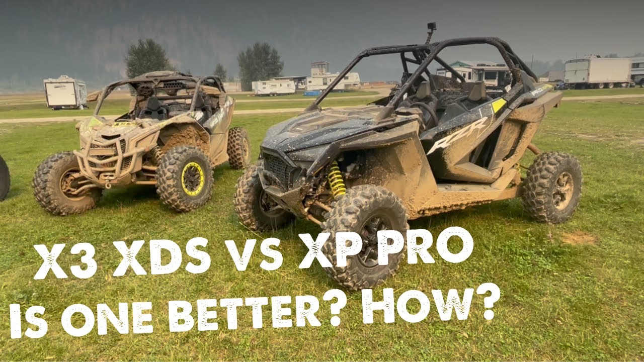 Rzr Pro XP базовый VS X3 XDS турбо RR