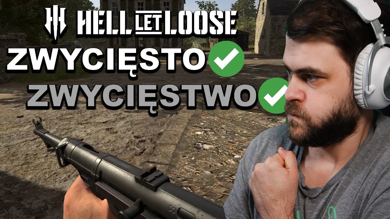 Chyba muszę częściej grać Oficerem bo wygrywamy... - Hell Let Loose
