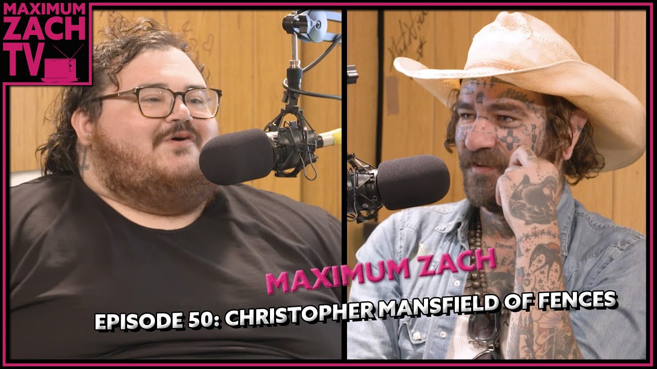 Psychedelic Monkeys on a Floating Rock | Christopher Mansfield of FENCES | Maximum Zach | #50