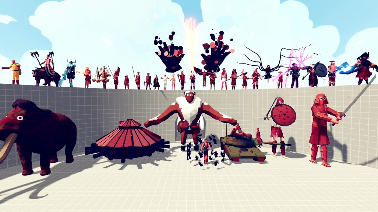 BOSSES TOURNAMENT BY POWER POINTS - Totally Accurate Battle Simulator TABS