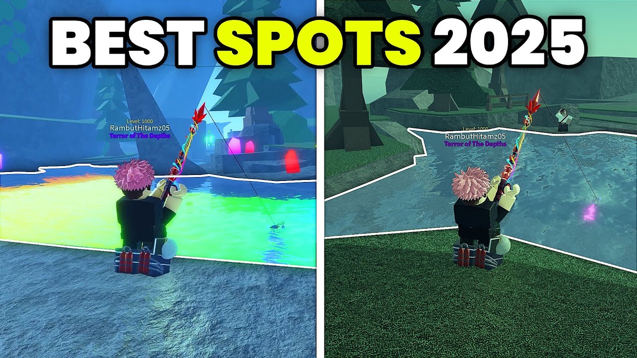 I Tried Every Fishing Spot in Fisch (Found the BEST)
