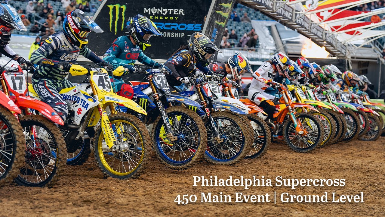 2025 Philadelphia Supercross 450 Main Event | Ground Level