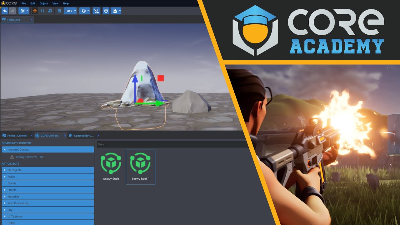 Introduction to the Core Editor - Game Creator Toolkit Basics