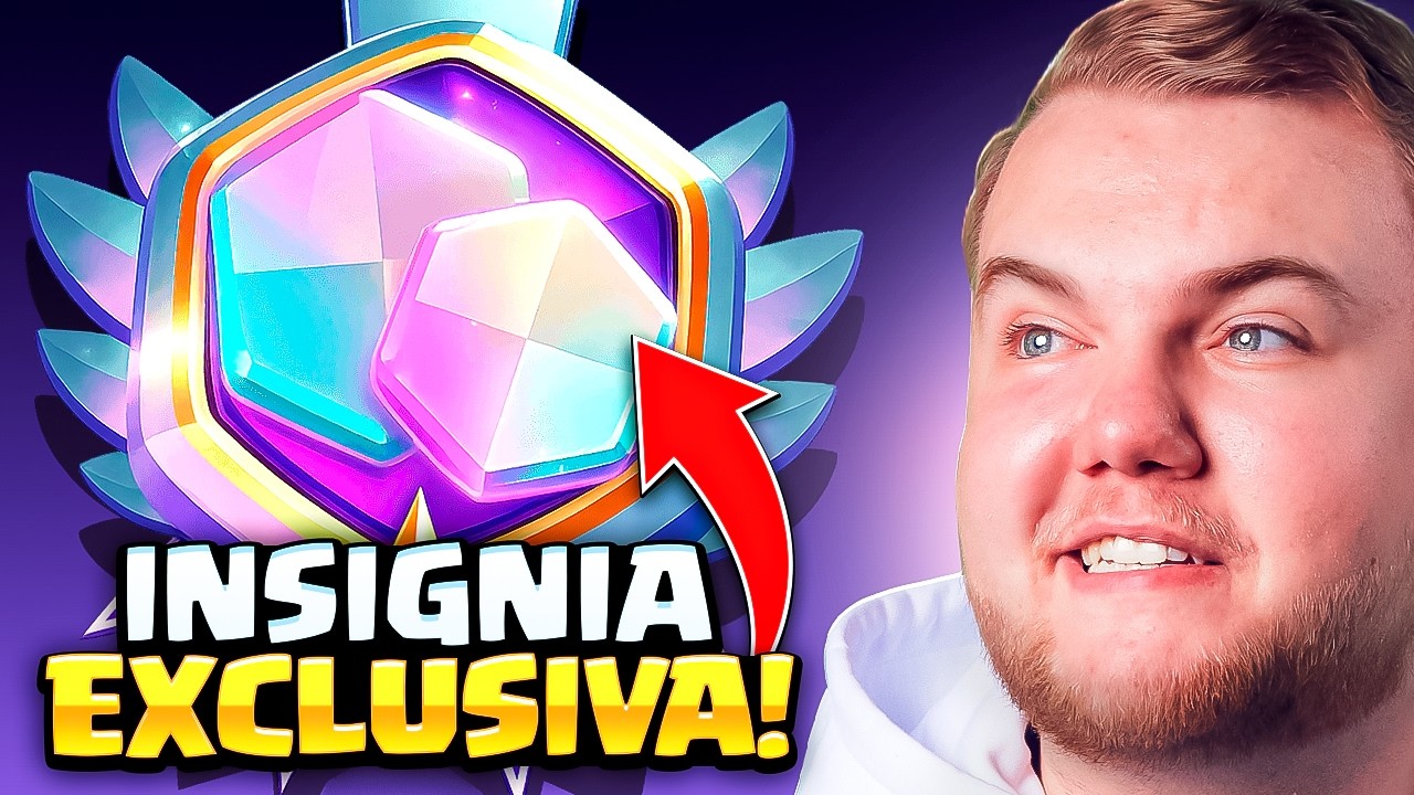 ASI SE CONSIGUE LA INSIGNIA MAS EXCLUSIVA DE CLASH ROYALE!