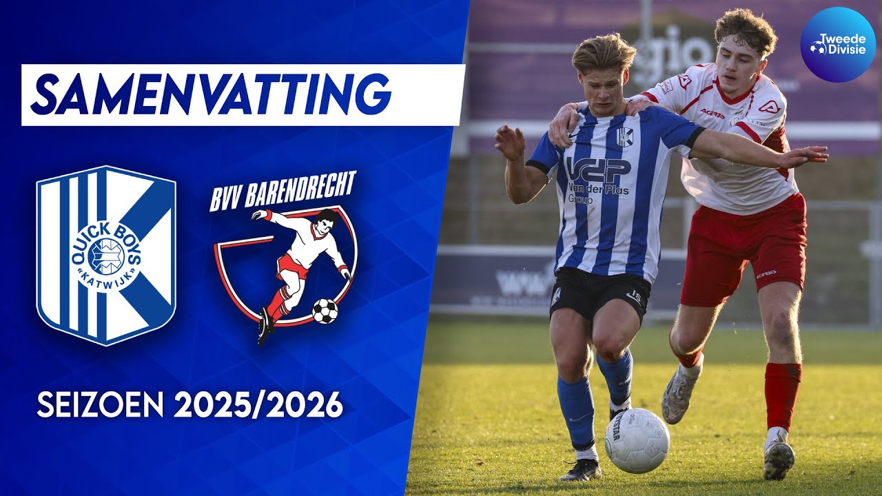 Samenvatting Quick Boys - Barendrecht | Tweede Divisie 25/26
