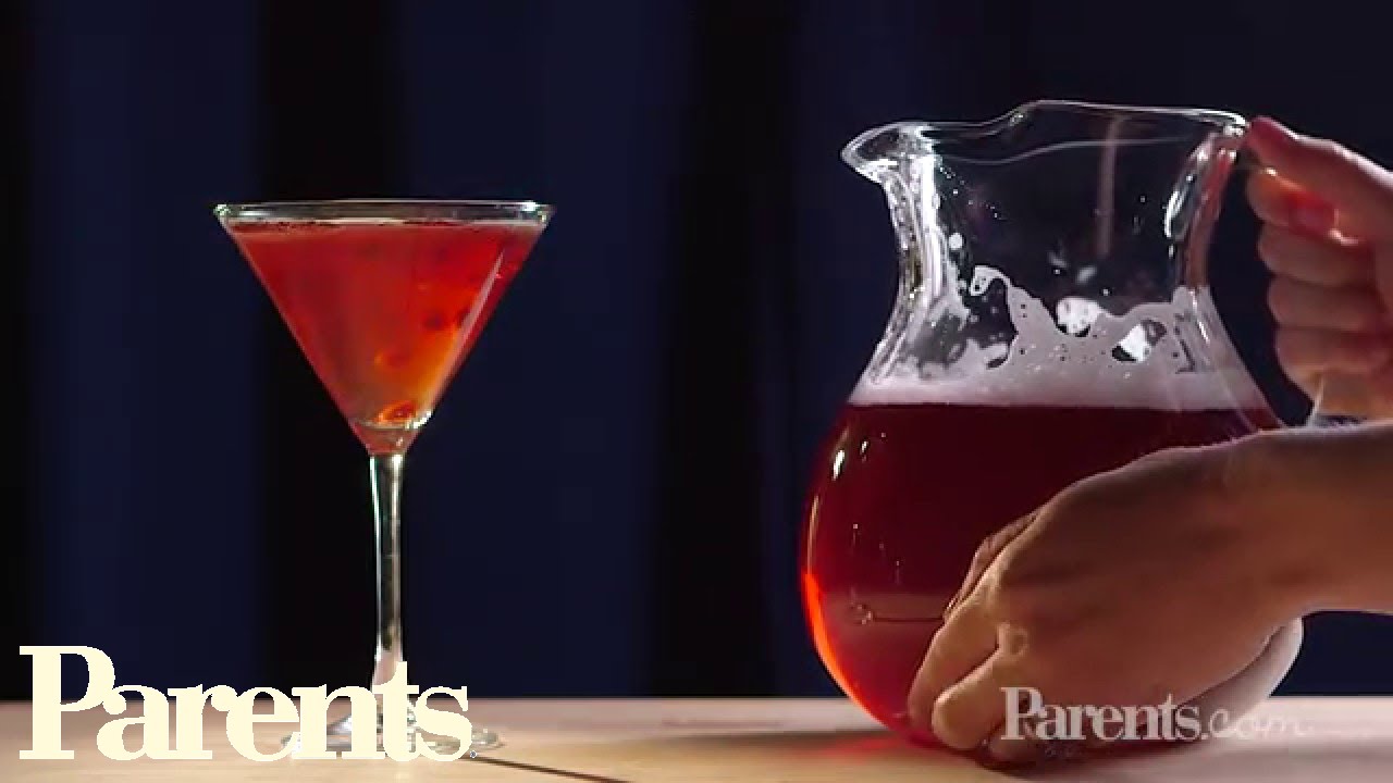How to Make Pom-a-Tini Mocktails