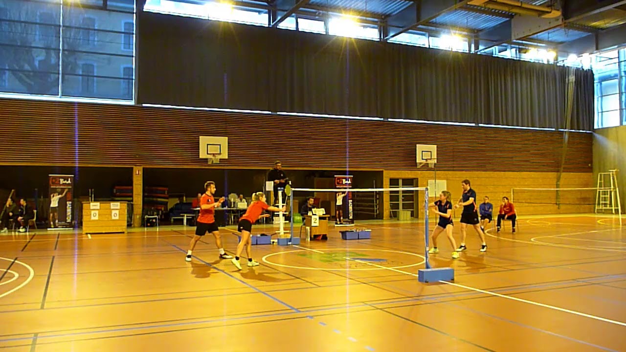 Interclubs de badminton, saison 2018/2019 nationale 3, ABC74 x BOP84, mixte 1