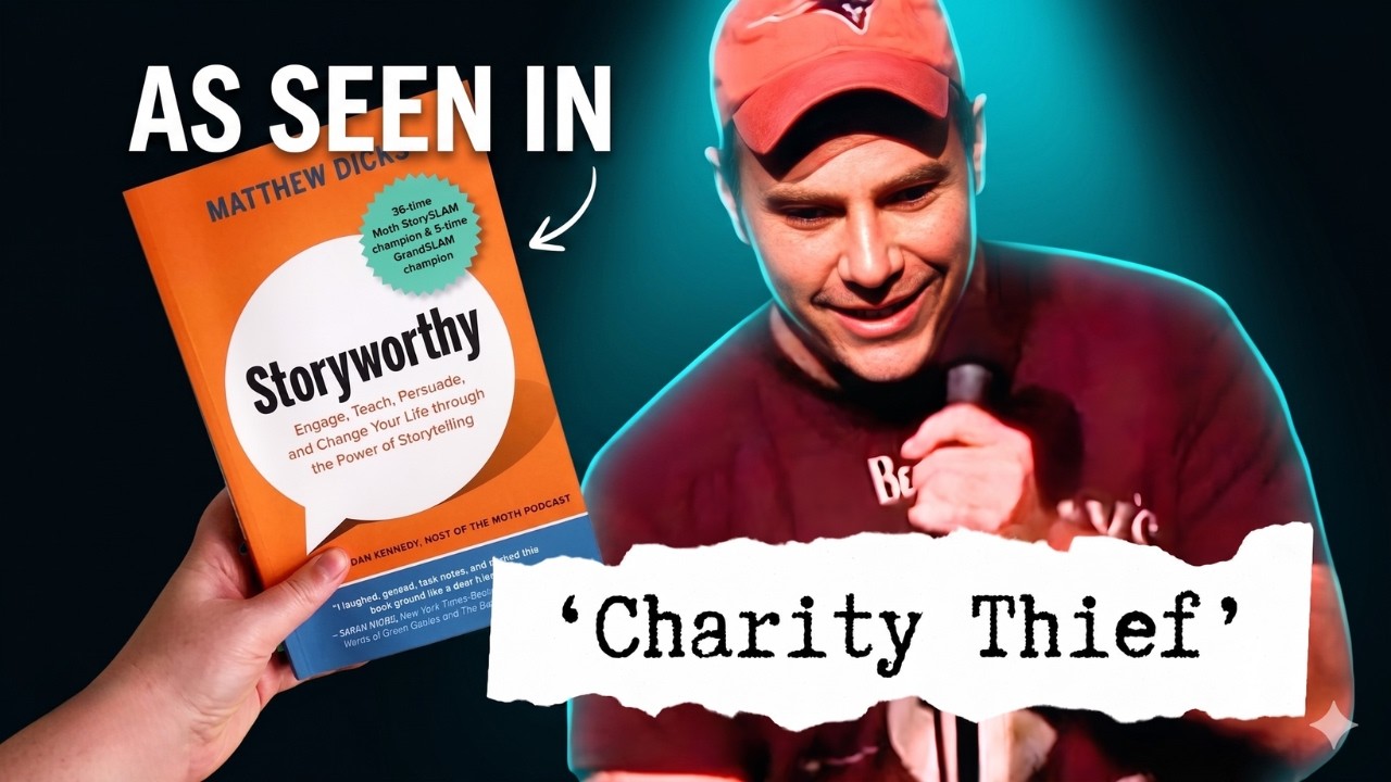 Charity Thief | Matthew Dicks | The Moth StorySLAM Winner