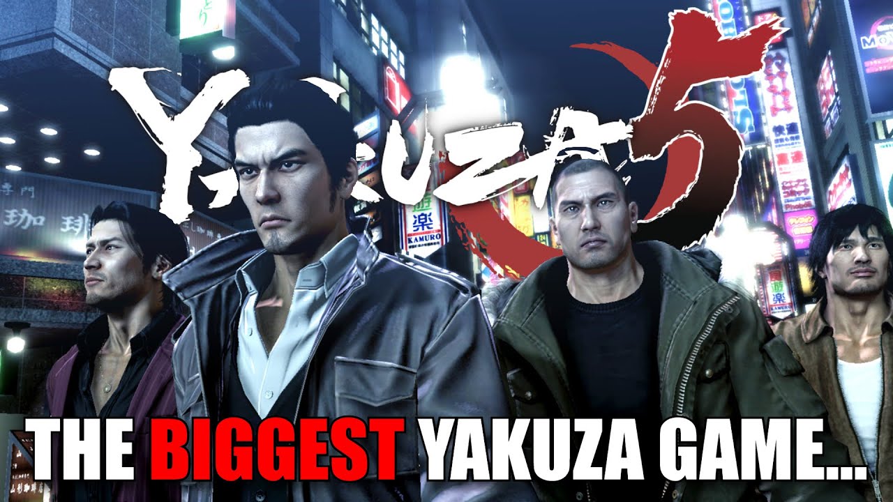 I Played Yakuza 5 for the First Time... And It Was Beautiful.