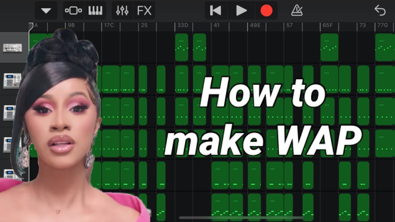 How to make WAP on iPhone | Garageband Tutorial