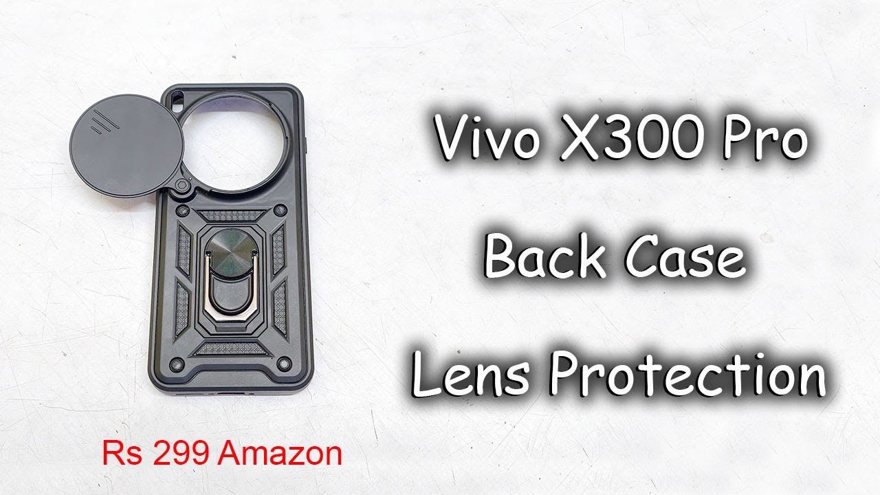 Vivo X300 Pro Camera Protective Back Case