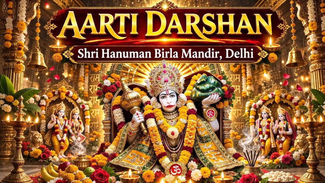 Aarti Darshan I Mahashivratri I Shri Hanuman Birla Mandir I Delhi #hanuman #hanumanji #aarti #mandir
