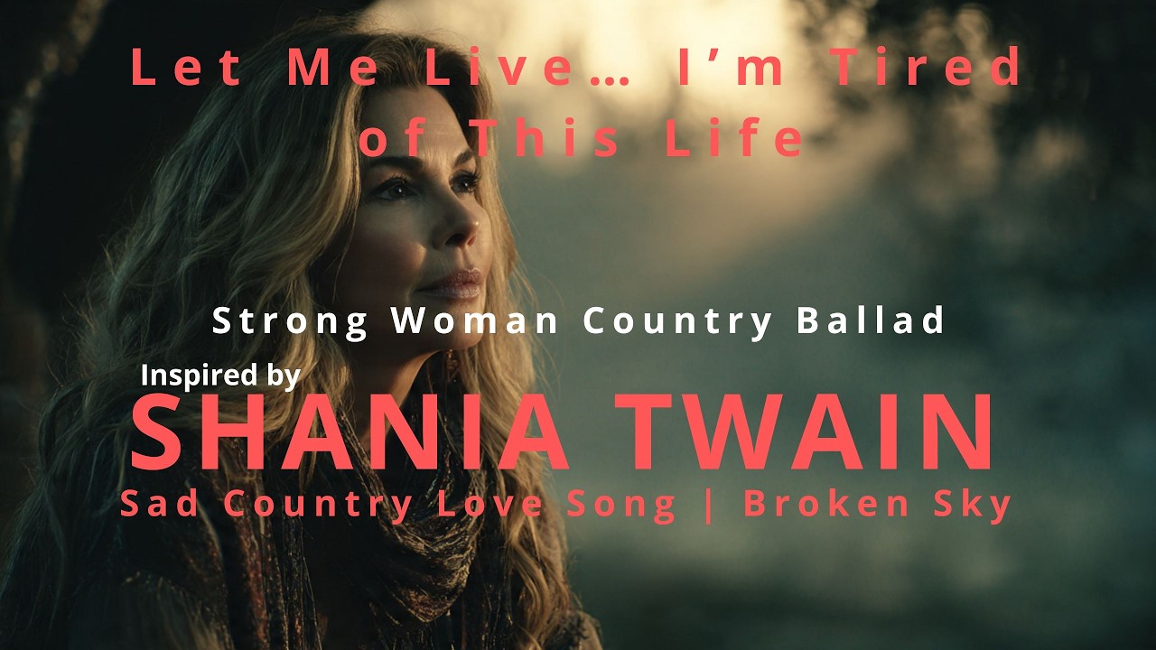 Let Me Live… I’m Tired of This Life | Strong Woman Country Ballad | Shania Twain Vibe