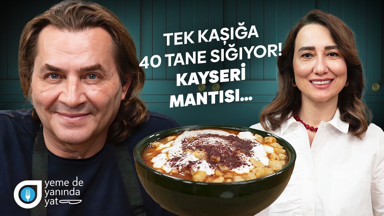 ANADOLU'NUN EN SEVİLEN YÖRESEL LEZZETLERİNDEN KAYSERİ MANTISI TARİFİ!